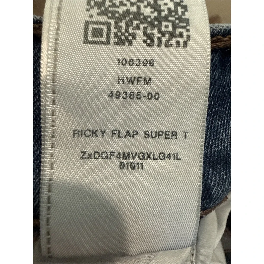 TRUE RELIGION SIZE 29 SLIM JEANS Streetwear Seed Stitch
